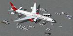 FSX Virgin Atlantic "Rain Bow" Airbus A350-1000